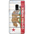 California Flag Light Wood Galaxy S9 Skin